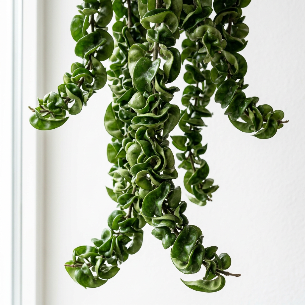 Hoya Hindu Carnosa Krinkle Curl Rope Plant 4” Indoor Houseplant, Trending Hoya Variety, Live Cutting, Unique Indoor Plant