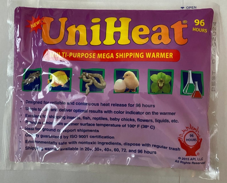 96 Hours Heat Pack for Plants - Essential Winter Shipping Add-On - Plant Protection during Transit - Keeps Plants Warm