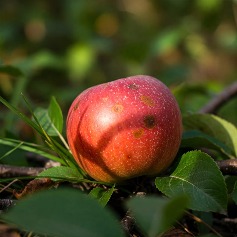 Live Apple Seedling Tree - 12-18 Inches - Edible Crabapple - Malus 'Columbia' - Ideal for Grafting & Wildlife Attraction