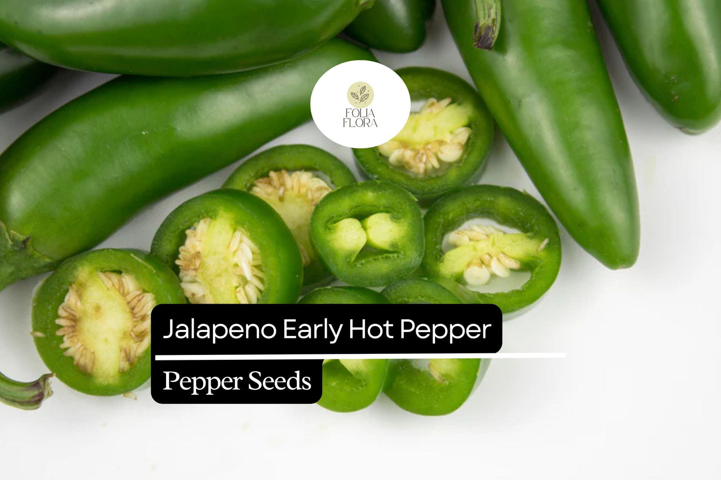 Early Jalapeño Pepper Seeds 300mg | Non-GMO Mild-Medium Heat Capsicum annuum | Ideal for Salsas, Pickling, Fresh Dishes