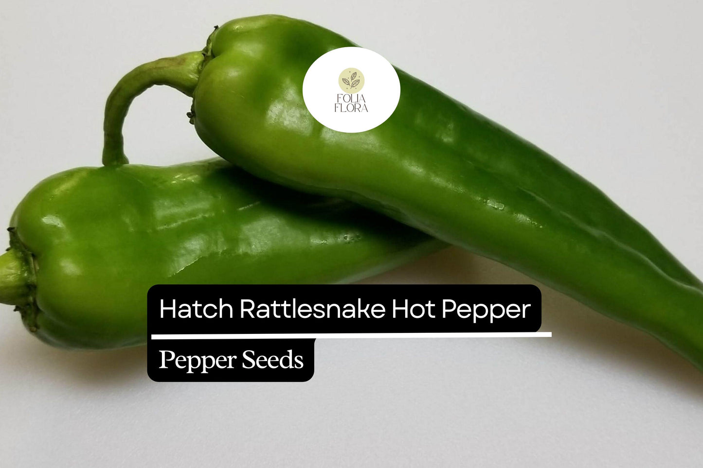 Hatch Rattlesnake Hot Pepper Seeds | 250mg | Smoky Flavor, Medium-High Heat | Capsicum annuum