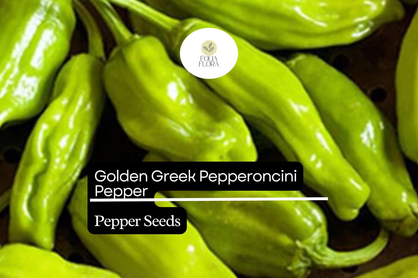 Golden Greek Pepperoncini Seeds – 30 Seeds, Mild Yellow-Green Peppers, Capsicum annuum, Perfect for Pickling and Salads
