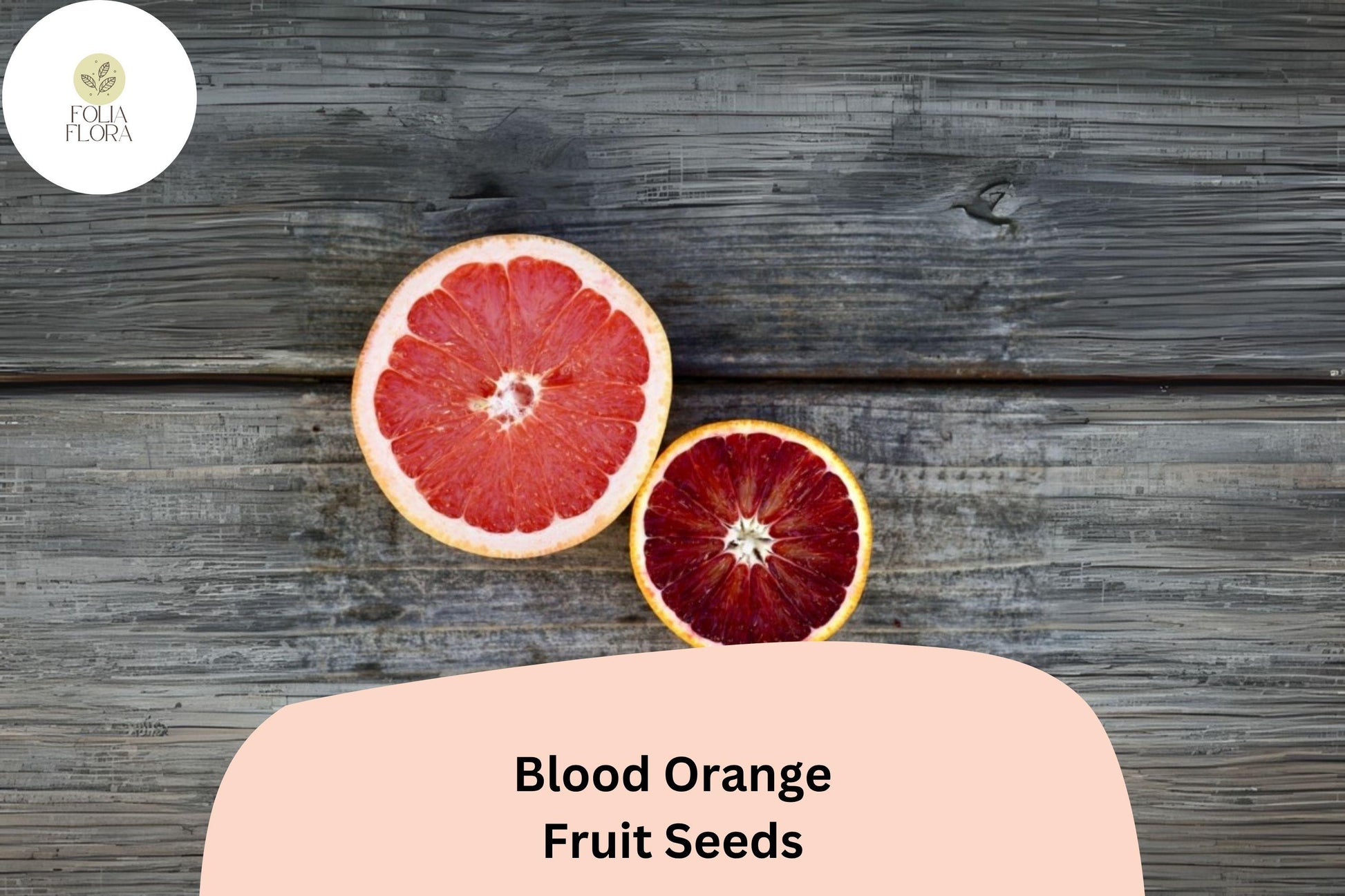Blood Orange Seeds | 5+ Seeds | Citrus Sinensis | Sweet-Tart Flavor, Red-Fleshed Variety for Home Growing