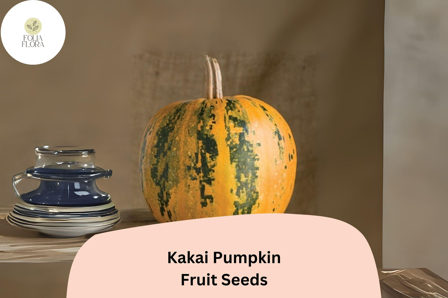 Kakai Pumpkin Seeds (25+) | Hulless Heirloom Variety for Roasting | Cucurbita pepo | Green-Orange Mottled Rind
