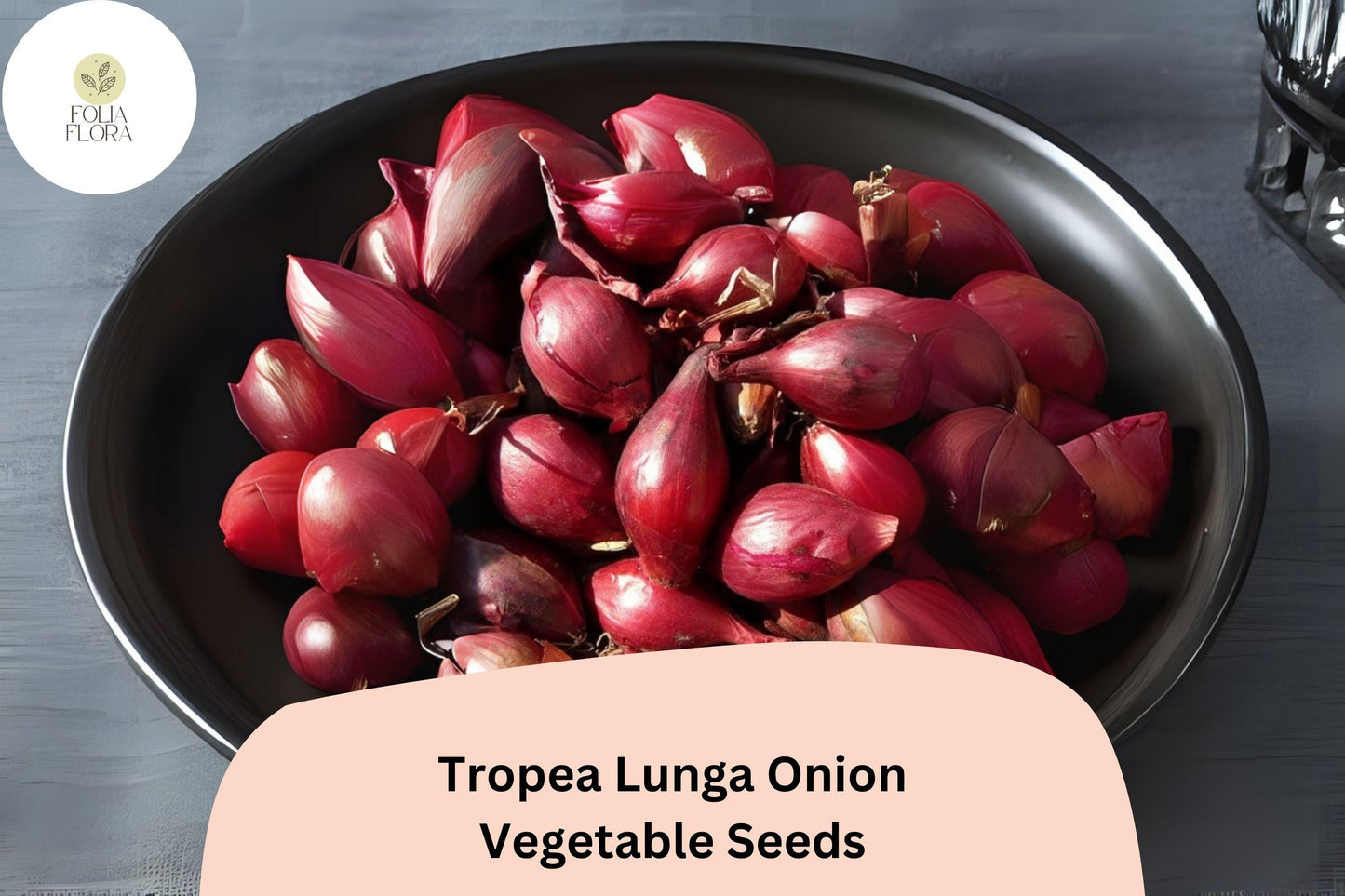Tropea Lunga Onion Seeds | 500+ Italian Heirloom Seeds | Allium cepa | Sweet Red Bulbs for Grilling & Salads