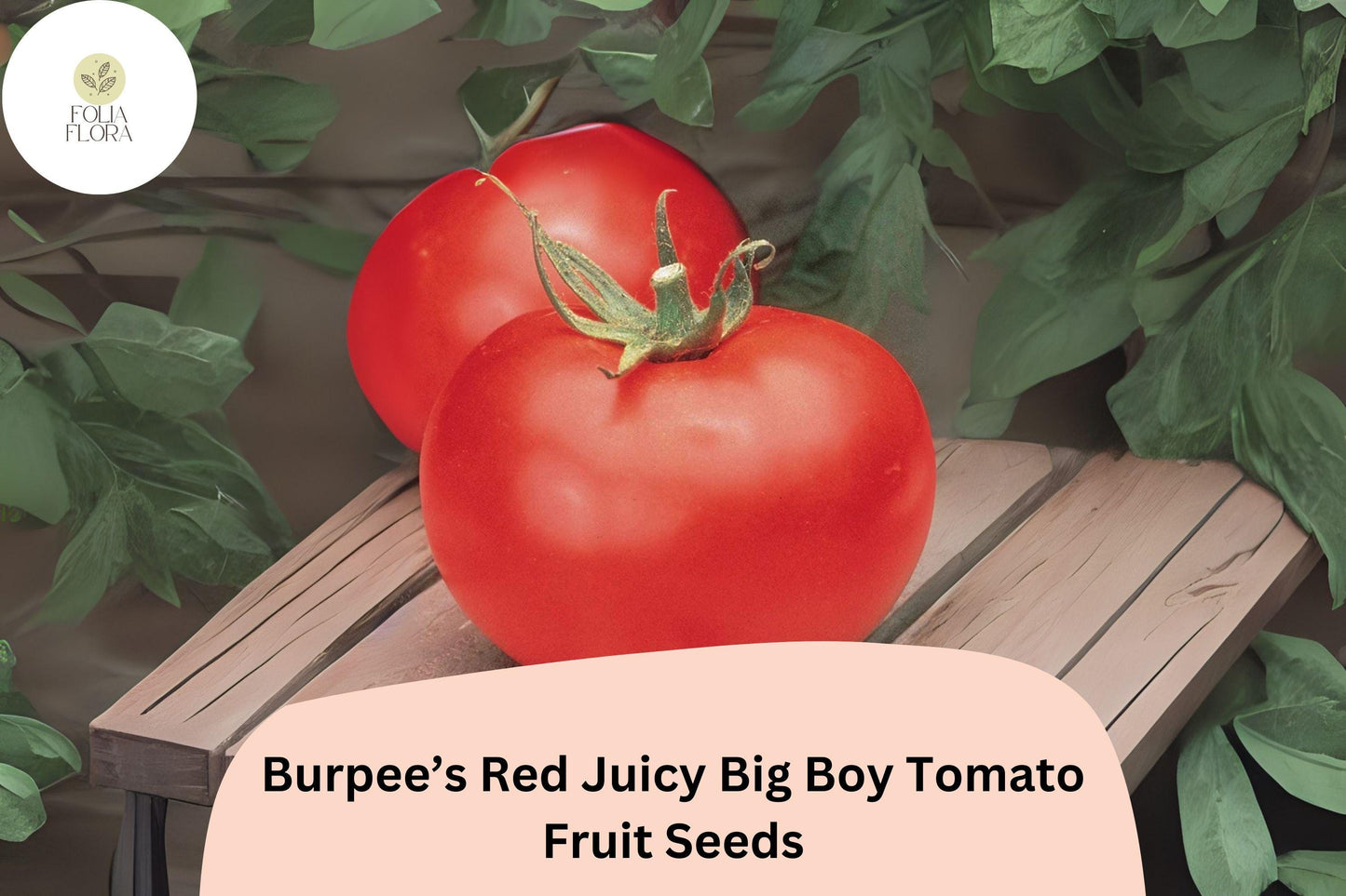 Big Boy Tomato Seeds - 50+ Heirloom Juicy Red Slicer Variety - Solanum lycopersicum - Indeterminate Growth for Home Gardens