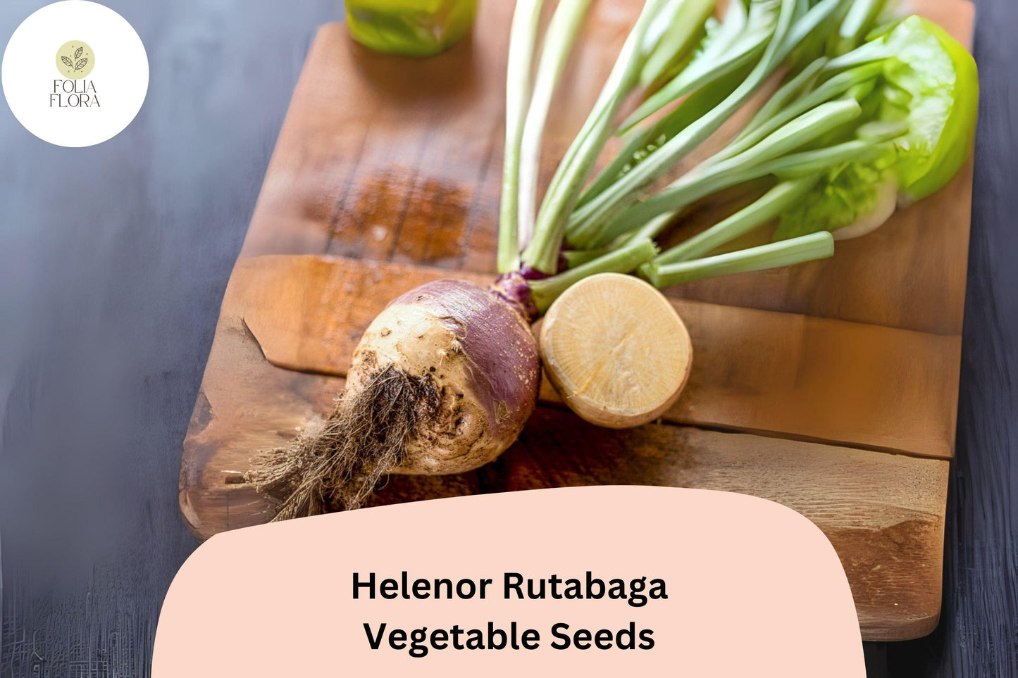 500+ Helenor Rutabaga Seeds, Heirloom Brassica Root Vegetable, Non-GMO, Purple Shoulders, Golden Flesh, Brassica napobrassica
