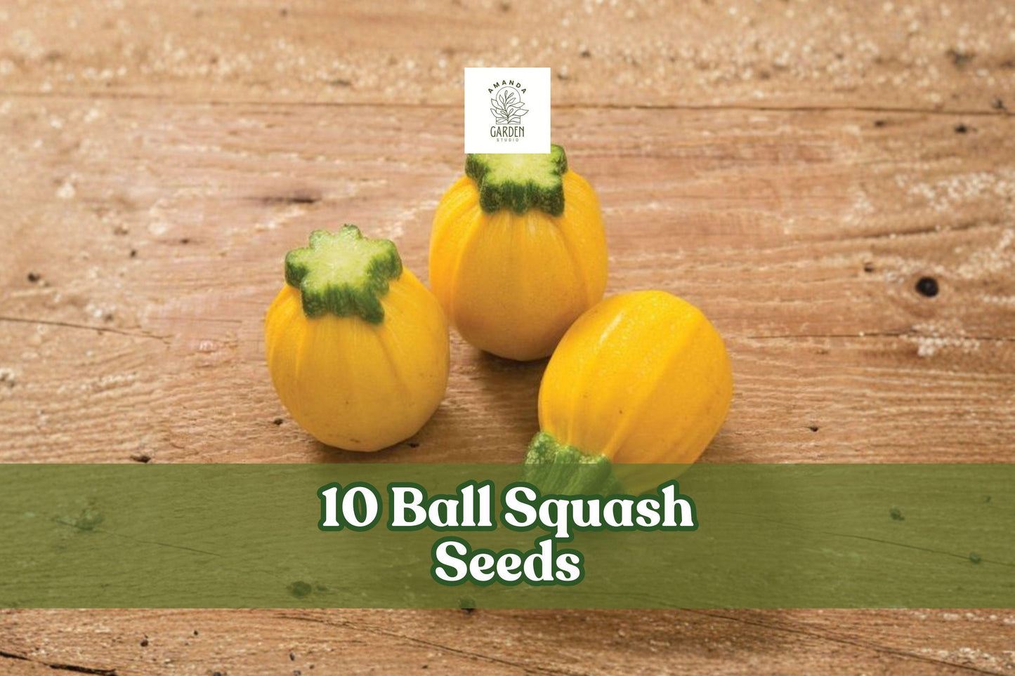 10 Ball Squash Seeds - Exotic Round Vegetable - Cucurbita spp. - Home Garden Planting, Full Sun, Unique Squash Variety