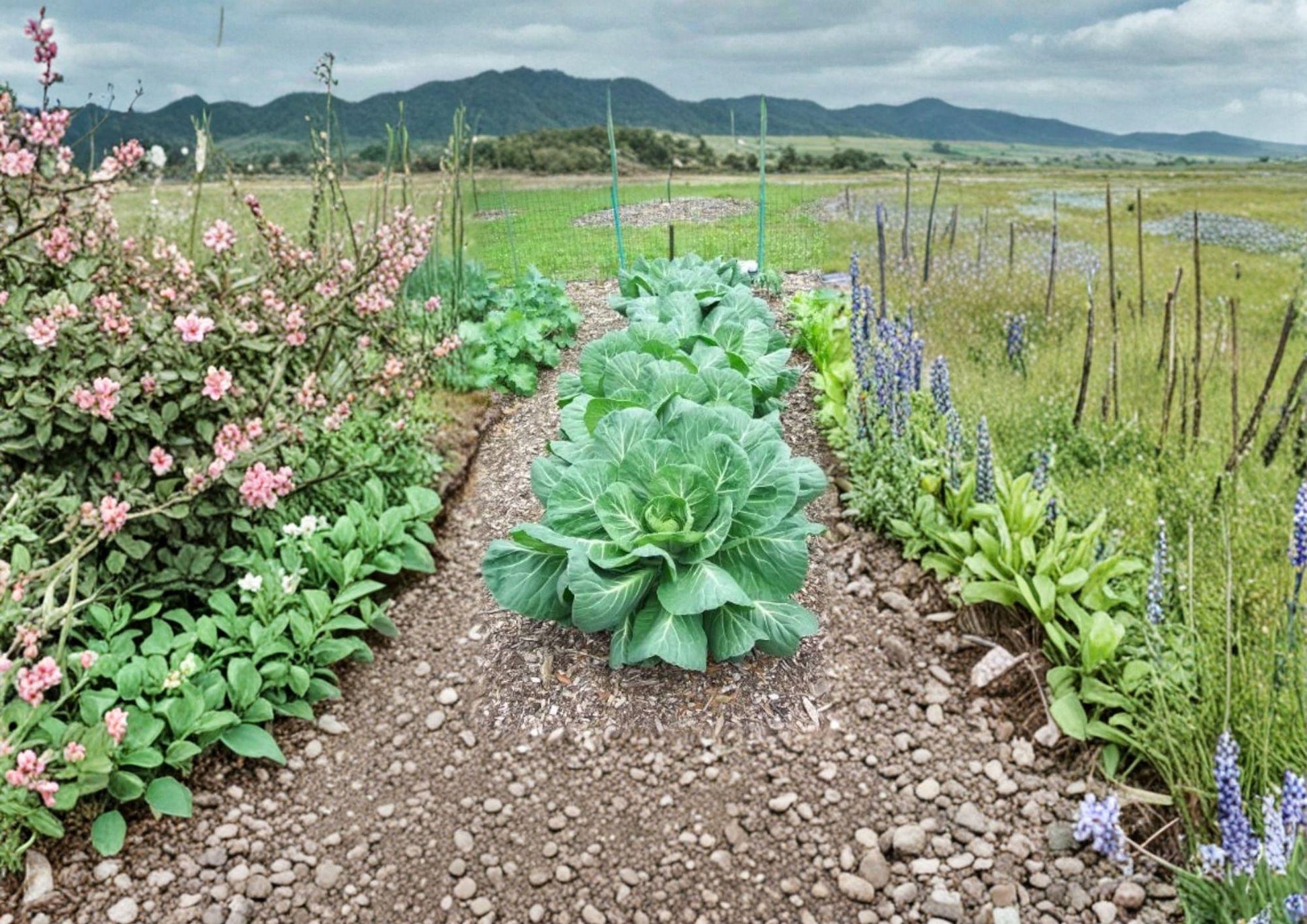 Vates Collard Seeds - 500 Heirloom Seeds, Dwarf Blue-Green, Cold-Hardy (Brassica oleracea)