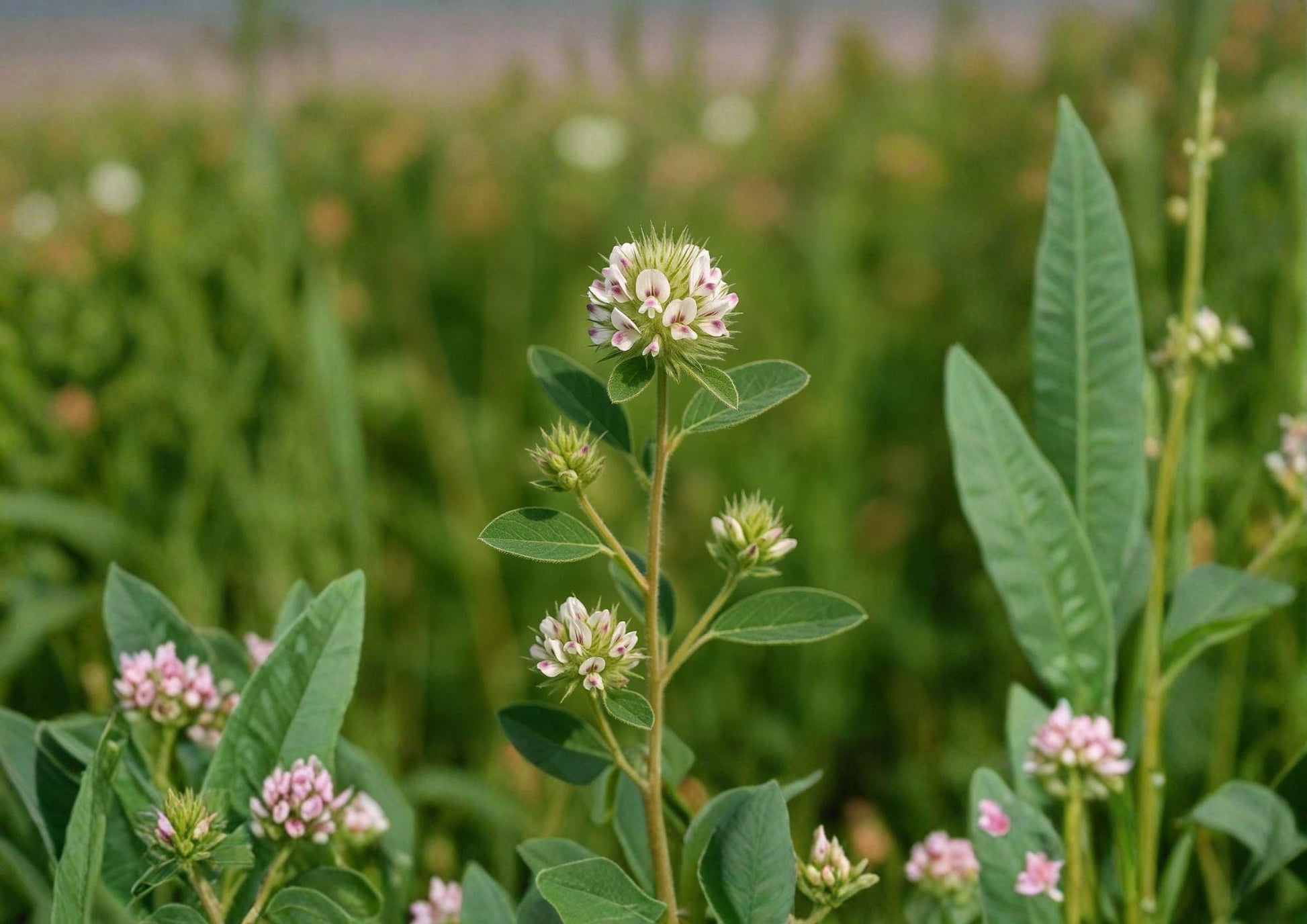 Roundhead Bush Clover Seeds - Native Prairie Wildflower - Pollinator-Friendly, Fast Growing - Lespedeza capitata