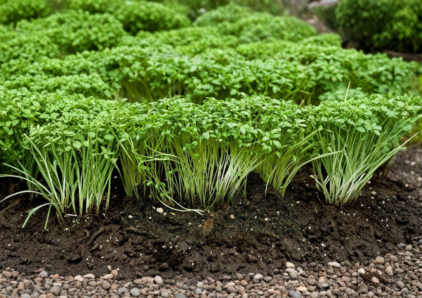 Curled Cress Seeds - Spicy Heirloom Microgreen, 1000 Seeds - Fast Growing, Lepidium sativum