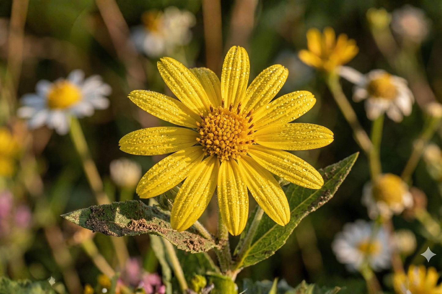 Yellow Crownbeard Seeds (30) | Bright Native Wildflower | Verbesina helianthoides | Pollinator-Friendly Garden Seed
