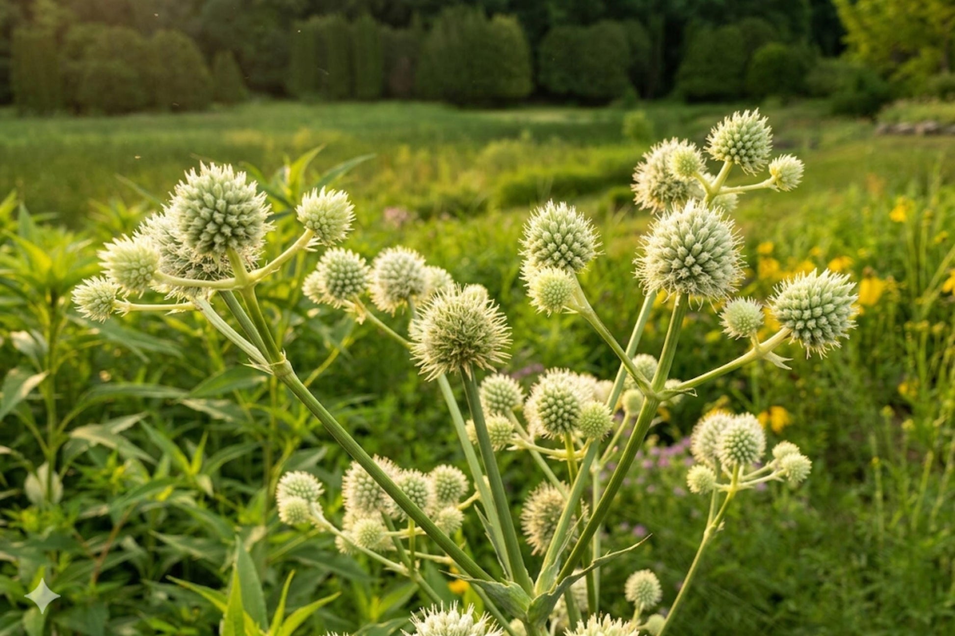 Rattlesnake Master Seeds (100) | Eryngium yuccifolium | Native Prairie Plant for Pollinators & Drought-Tolerant Gardens