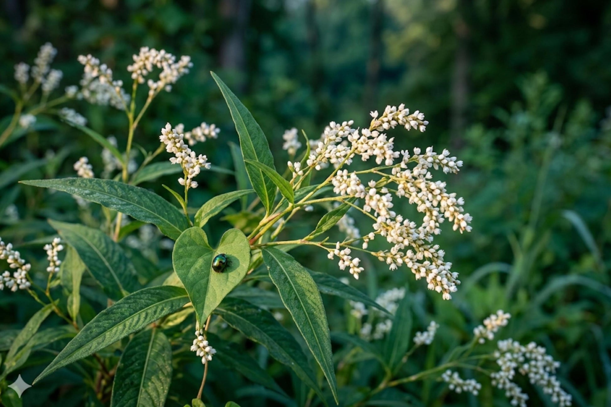 Smartweed Seeds (30) | Native Wetland Plant | White Flower Spikes | Persicaria punctata | Easy to Grow for Pollinators