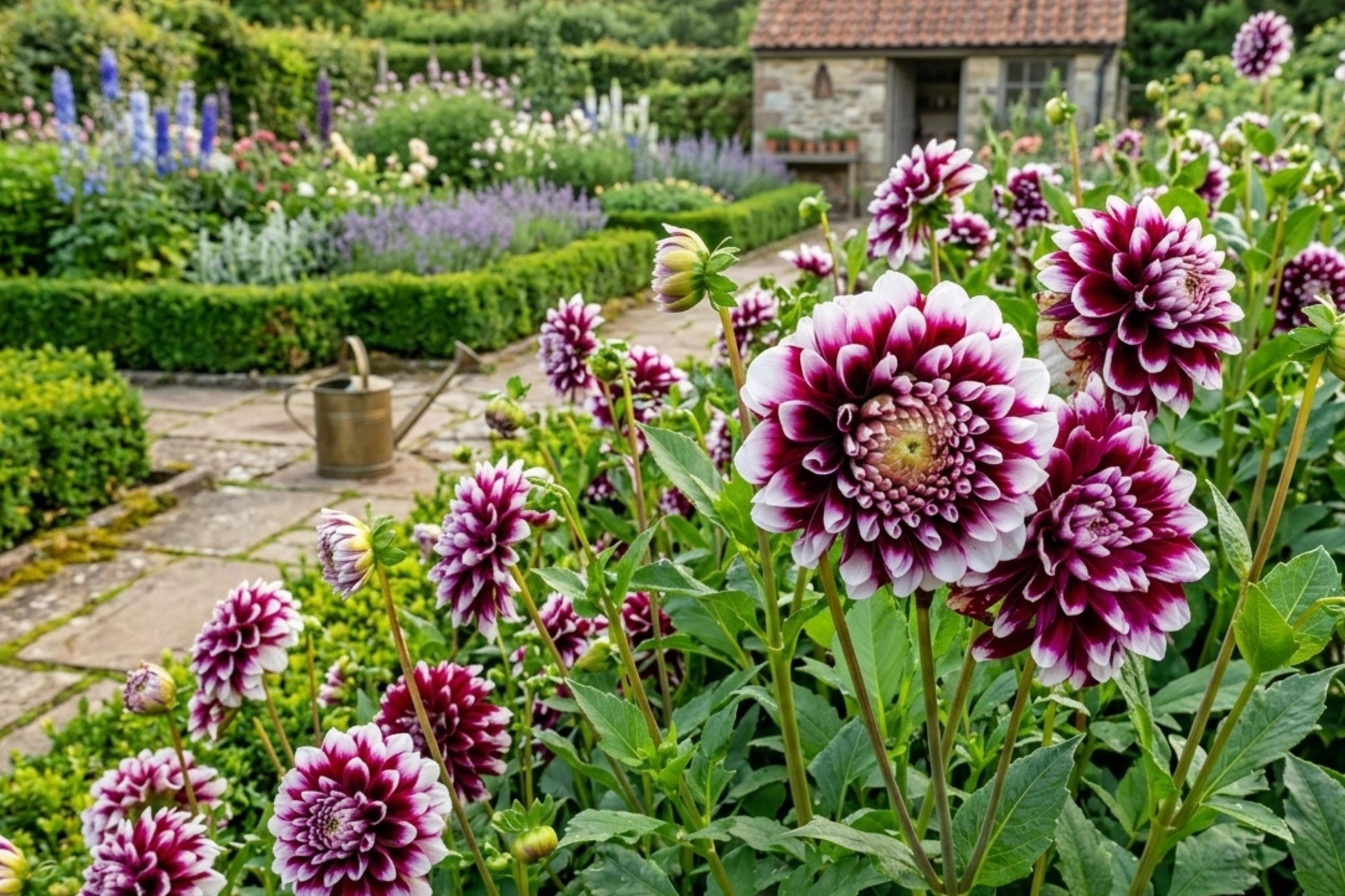 Dinner Plate Dahlia Bulb Tuber Clump - MYSTERY DAY - 8-10" Blooms - Dahlia variabilis - Vibrant Garden Color