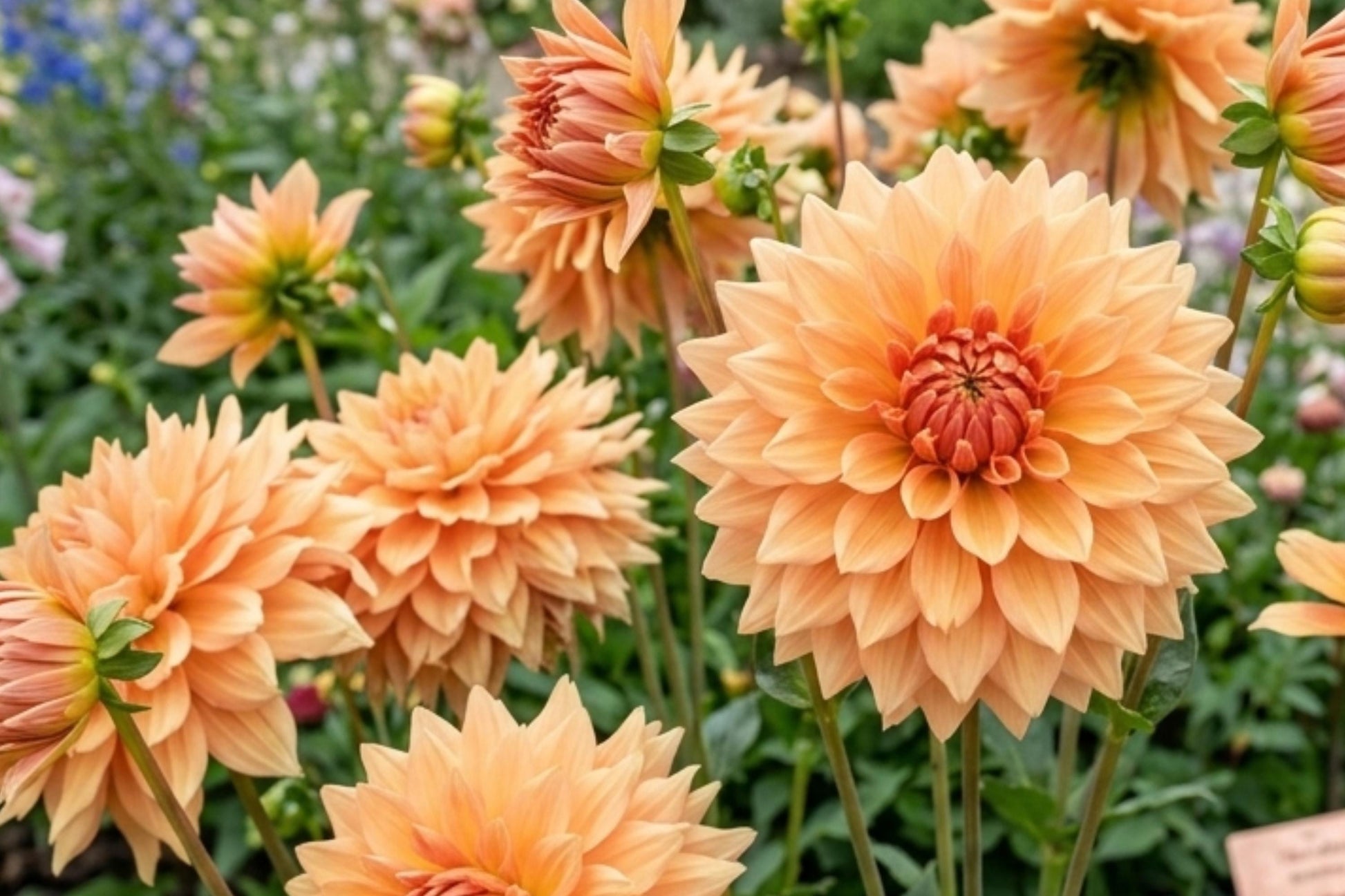 Giant Dinnerplate Dahlia Bulb Cluster - Ben Houston Variety - Dahlia pinnata - Vibrant Garden Plant Tubers for Stunning Blooms