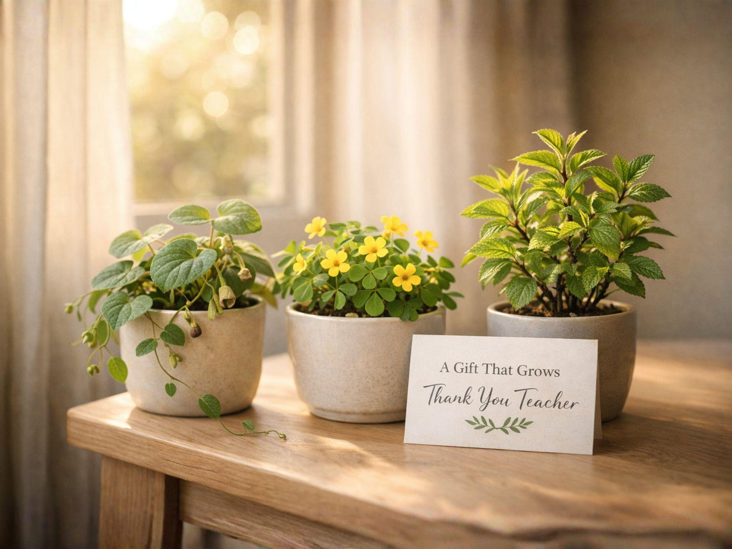 Heirloom Non-GMO Seed Bundle for Teachers | Easy Grow Garden Set | Dutchman's Pipevine, Oxalis Valdiviensis, Nanking Cherry