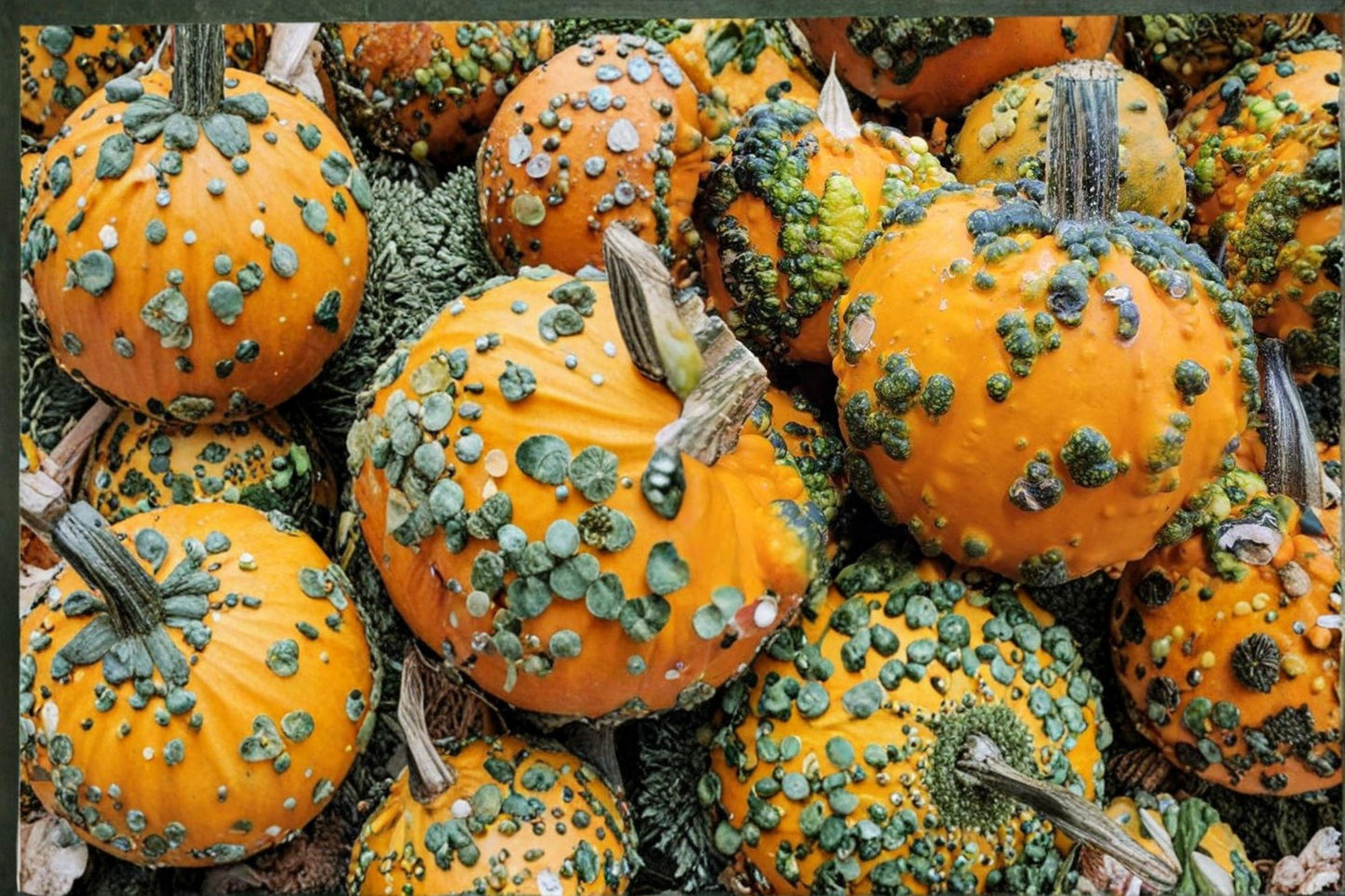 Warty Goblin Pumpkin Seeds - 10 Pack - Unique Textured Fruit - Cucurbita pepo - Ornamental Fall Garden Plant