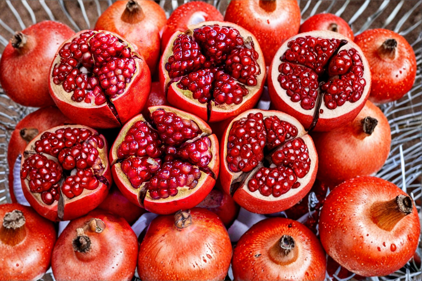 Pomegranate Seeds 20 Count – Punica granatum Edible Fruit Tree Seeds for Garden & Container Planting, Drought Tolerant