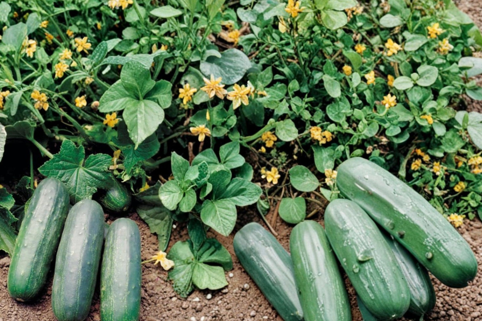Eureka Cucumber Seeds 50 Count - Dark Green Hybrid Cucumis sativus for Slicing & Pickling - Vining Vegetable Plant