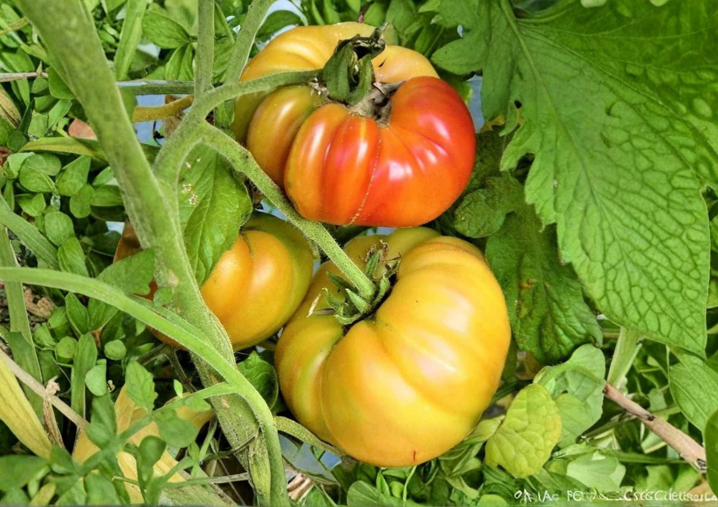 Kellogg's Breakfast Tomato Seeds - 120+ Heirloom Non-GMO Vegetable Seeds, Large Orange Beefsteak Variety, Sweet & Juicy