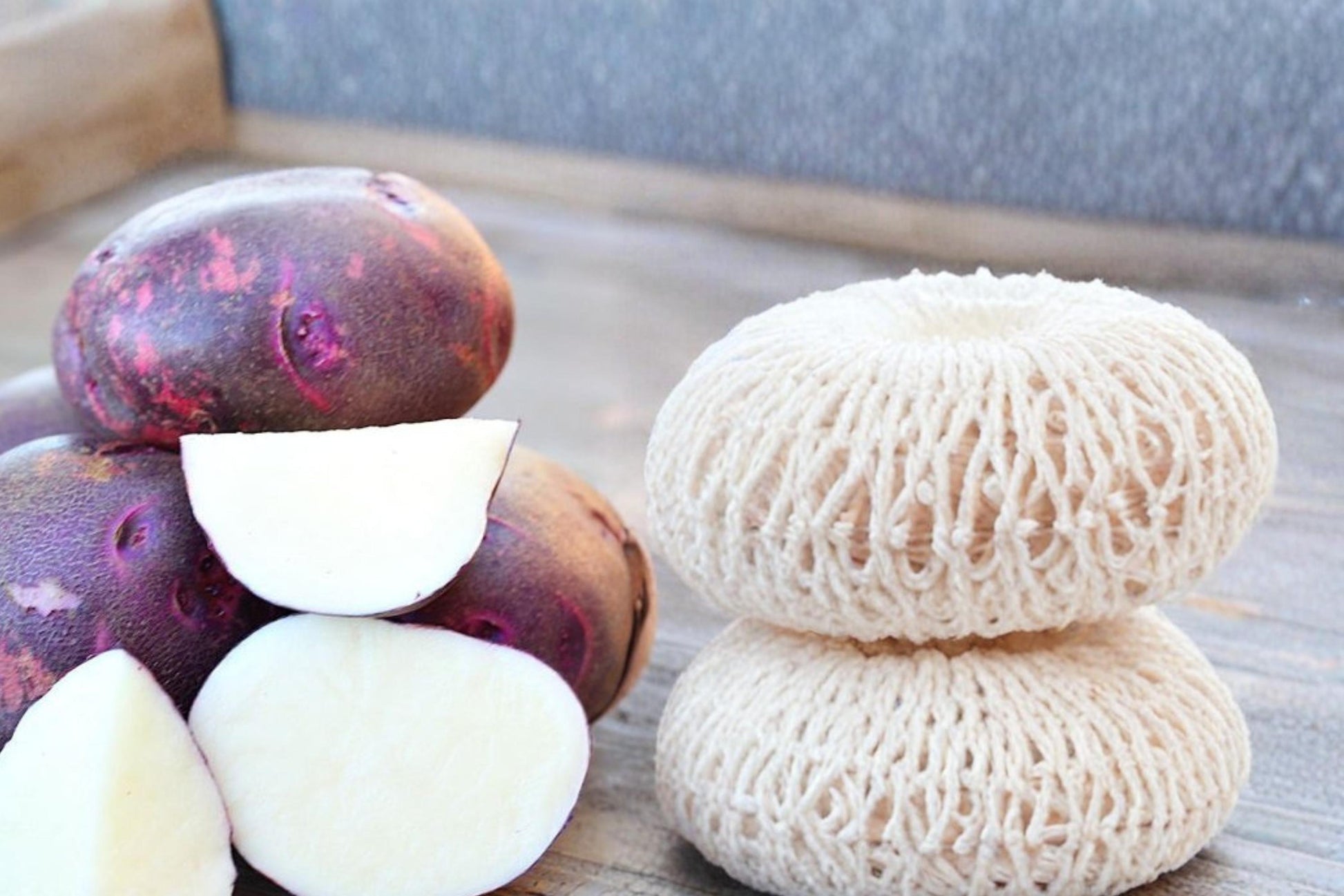 Purple Seed Potato 3 Pounds Viking Purple Solanum tuberosum - Vibrant Purple Skin for Home Garden Planting