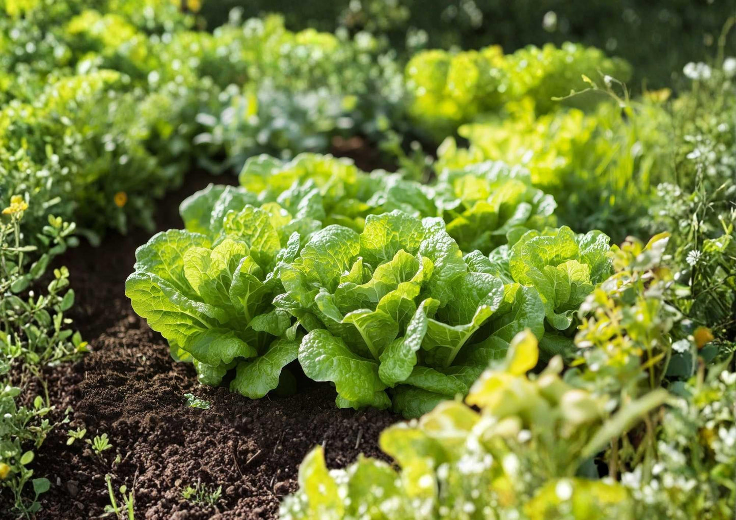 Sandy Leaf Lettuce Seeds - 500+ Non-GMO Heirloom Seeds, Crisp Green Leaf, AAS 2015 Winner, High Yield Vegetable Garden Seeds