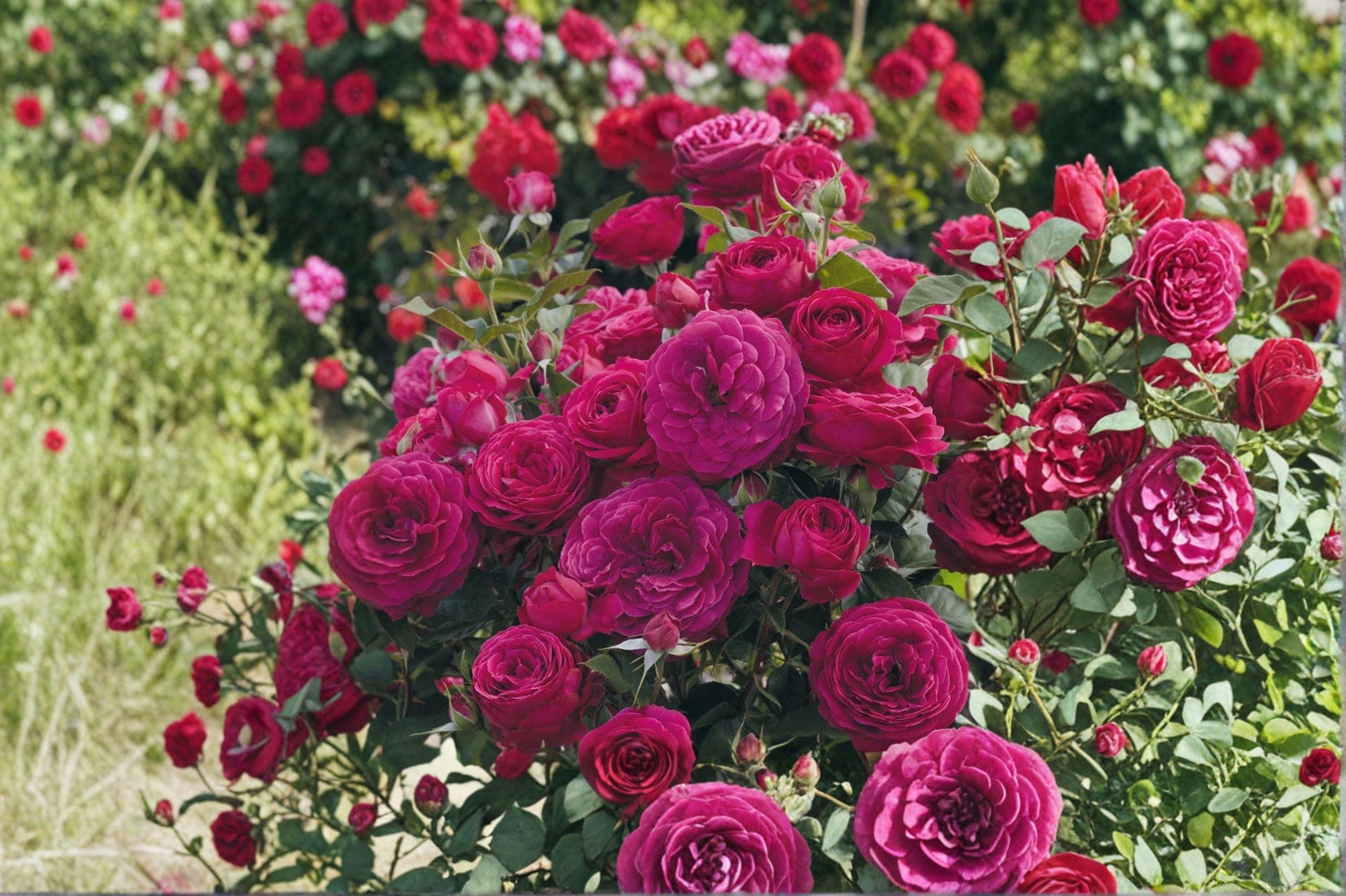 Celestial Night Rose Cuttings 3 Unrooted Propagation Rosa hybrid Deep Purple Flowering Shrub Perennial Garden Plant