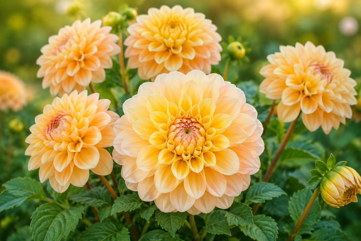 Honey Due Dahlia Tuber Clump - Vibrant Garden Flowers - Dahlia pinnata - Easy to Grow, Attracts Pollinators, Long-Lasting Blooms
