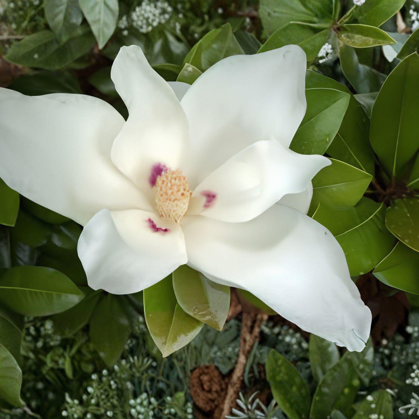 Big Leaf Magnolia Sapling | 2 Ft Bare Root Live Plant | Magnolia Macrophylla | Ornamental Tree with Large White Blooms