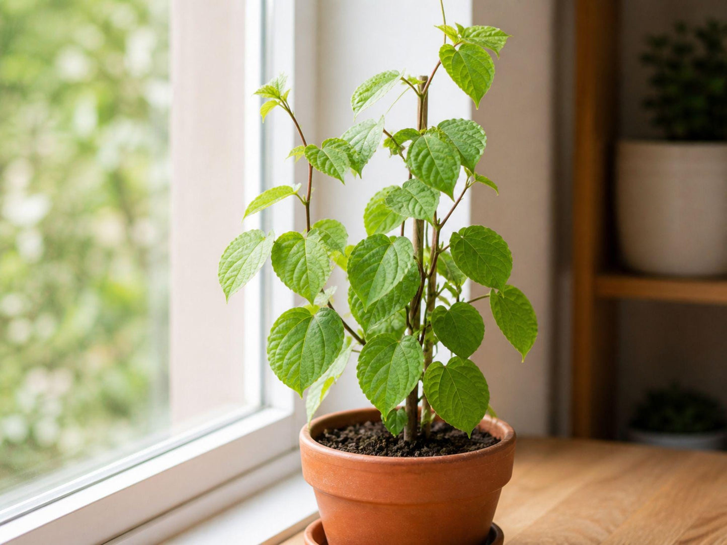 Issai Hardy Kiwi Plant 3-4in Starter - Self-Fertile Fruiting Vine for Edible Gardens - Actinidia arguta 'Issai'