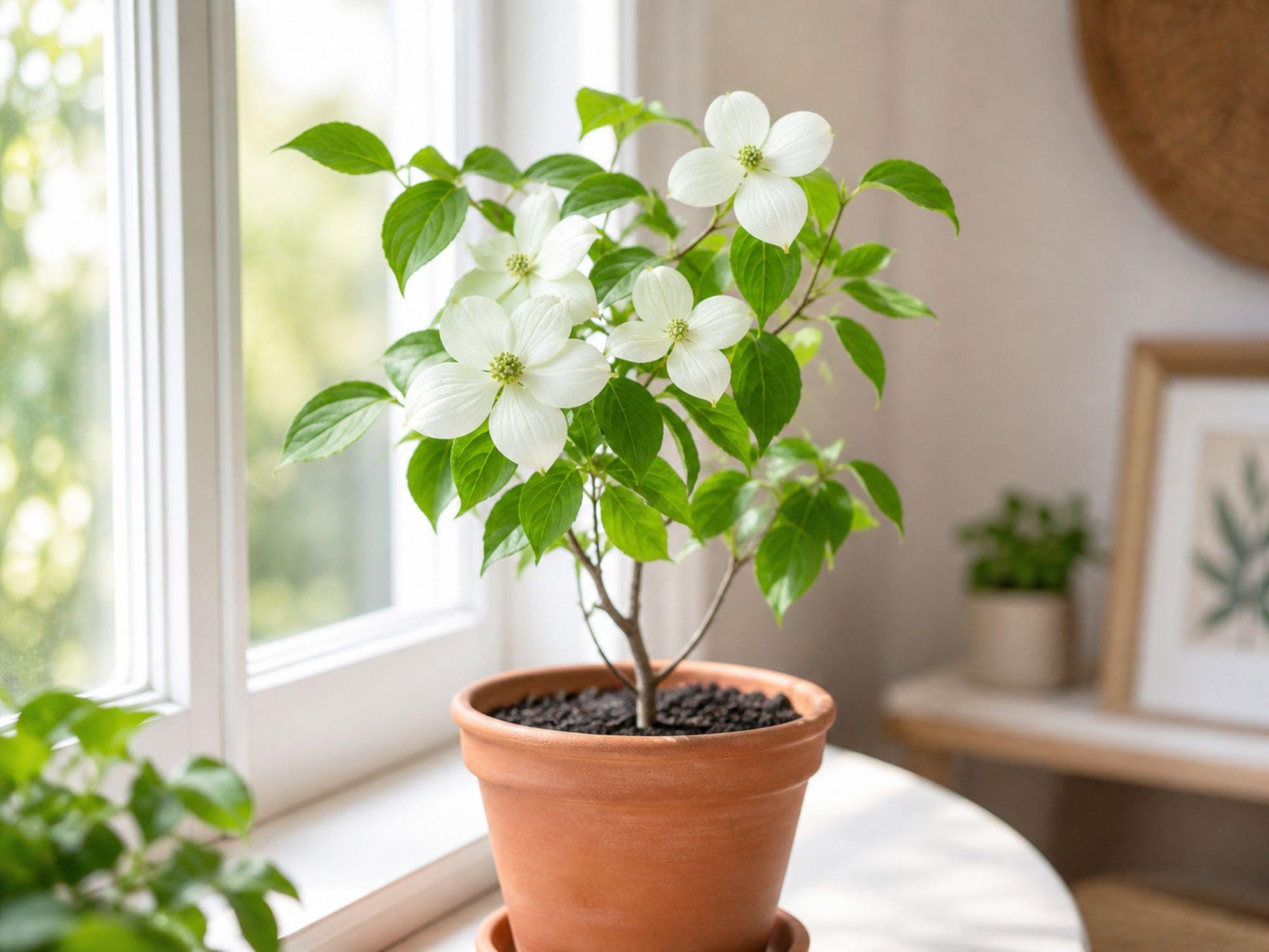 White Dogwood Tree Bare Root Plant 12-24" Cornus florida Ornamental Spring Bloom Wildlife Friendly