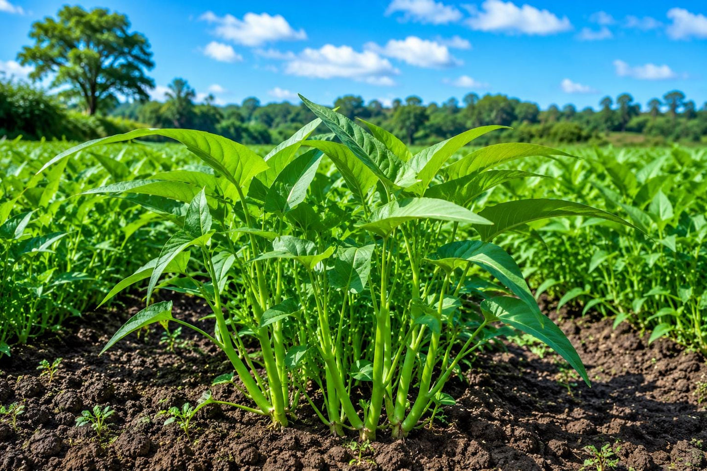 Water Spinach Seeds 120pcs Organic Non-GMO 'Kong Xin Cai' Heirloom Seeds Ipomoea aquatica for Easy Gardening