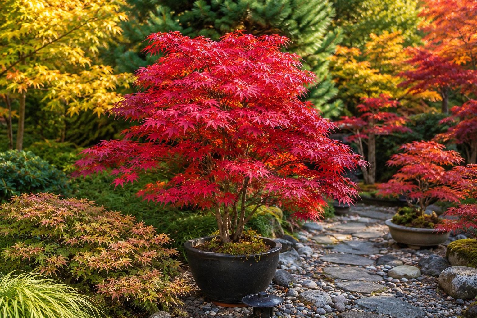 25pcs Red Japanese Maple Seeds, Acer palmatum atropurpureum, Premium Quality for Gardening and Landscaping