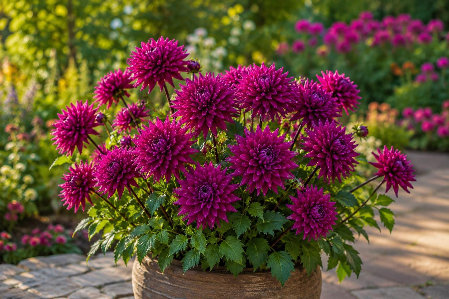 Purple Gem Cactus Dahlia Bulb Tuber Clumps - Quilled Petals - Dahlia variabilis - Spring Planting