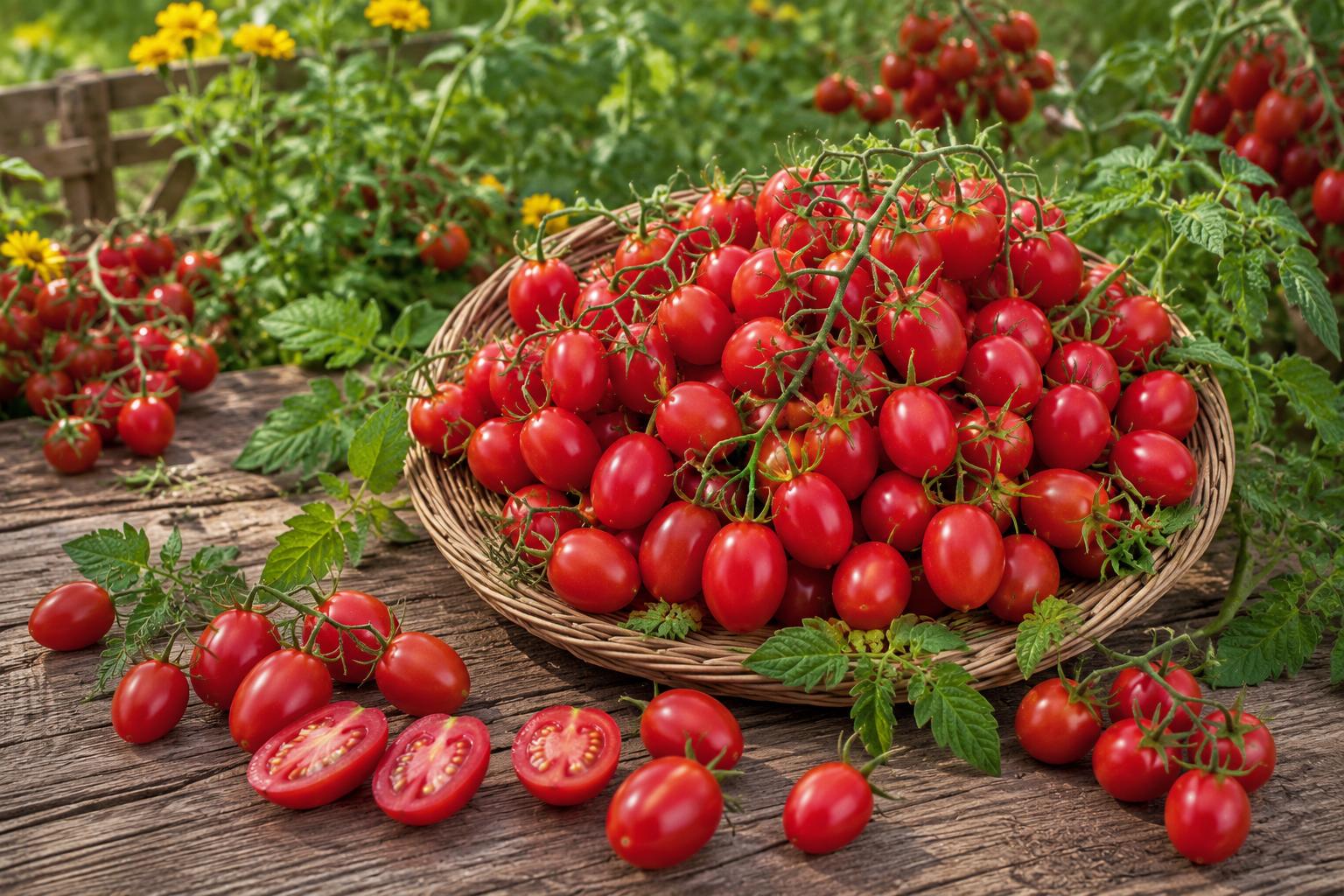 200pcs Heirloom Tomato Seeds - Cherry Pink Grape - Non-GMO Organic Vegetable Seeds - Solanum lycopersicum