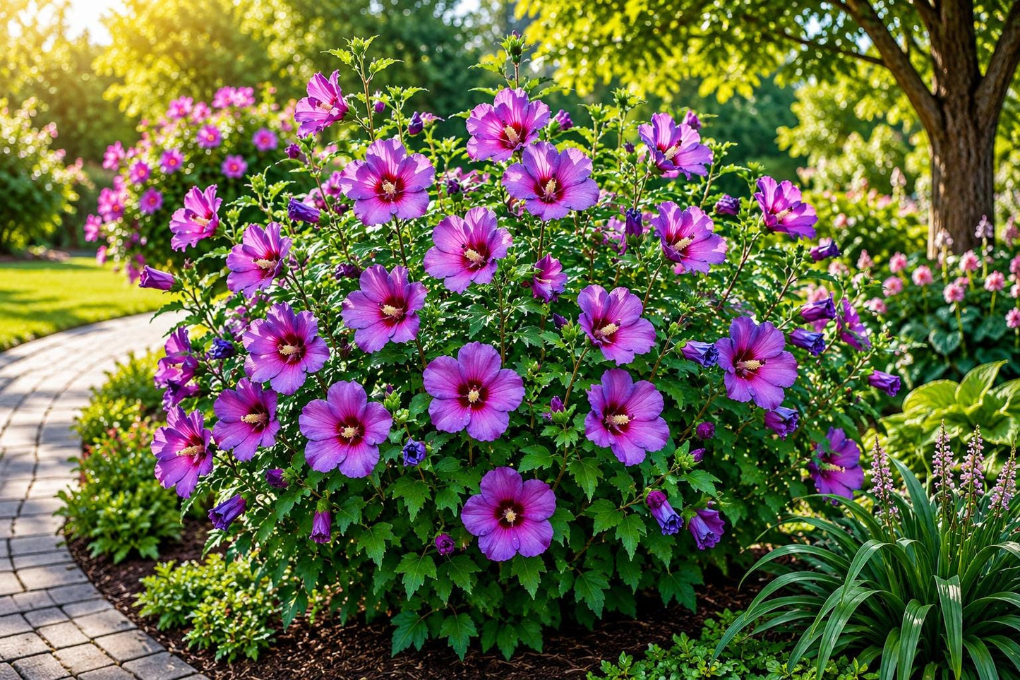 Purple Hibiscus Seeds - 50 Heirloom Seeds - Hibiscus rosa-sinensis - Premium Quality Flower Seeds for Planting