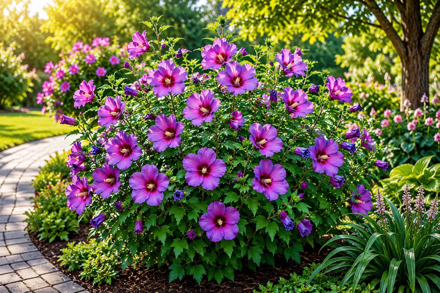 Purple Hibiscus Seeds - 50 Heirloom Seeds - Hibiscus rosa-sinensis - Premium Quality Flower Seeds for Planting