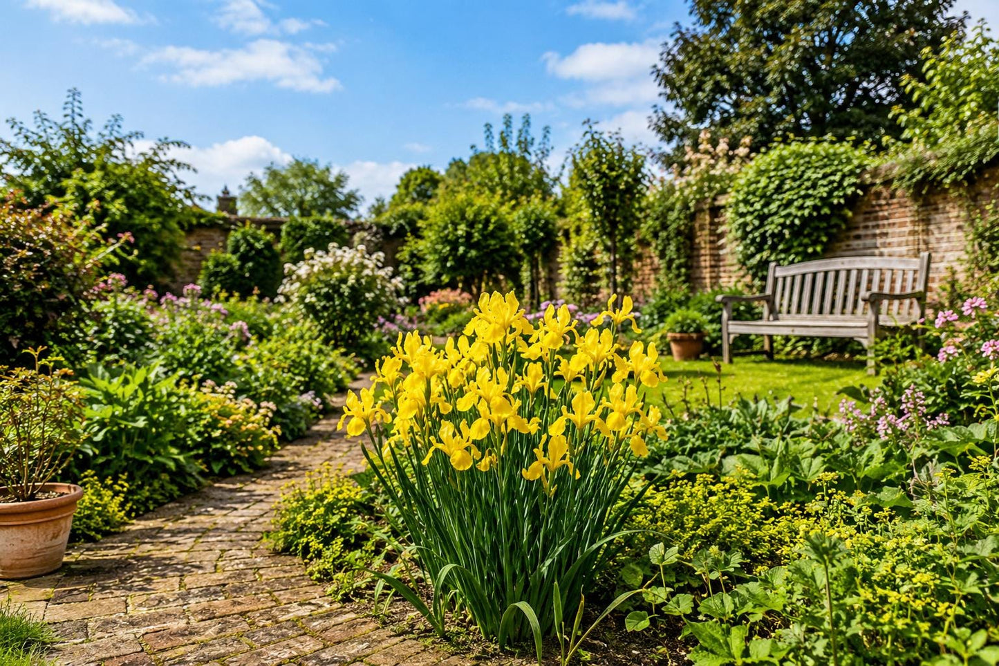 Dutch Yellow Iris Seeds - 50 Premium Seeds for Planting, Iris pseudacorus, Eco-Friendly, Ideal for Home Gardening