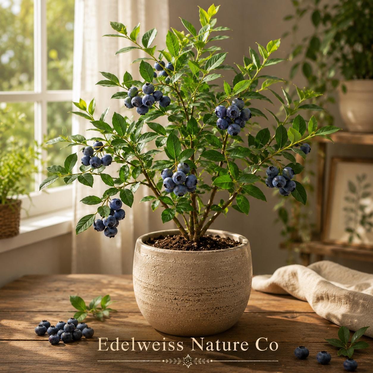 Legacy Blueberry Starter Plant | 3-6" Live Berry Bush | Vaccinium corymbosum | Edible Garden Fruit Shrub