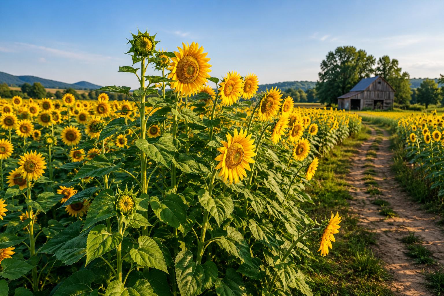 Giant Mammoth Russian Sunflower Seeds - 100 Heirloom Yellow Seeds - Helianthus annuus - Non-GMO, Edible, Easy to Grow