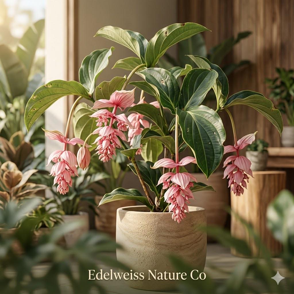 Royal Chandelier Medinilla Magnifica Starter Plant | Rare Tropical Flowering Plant | Exotic Houseplant | Medinilla magnifica