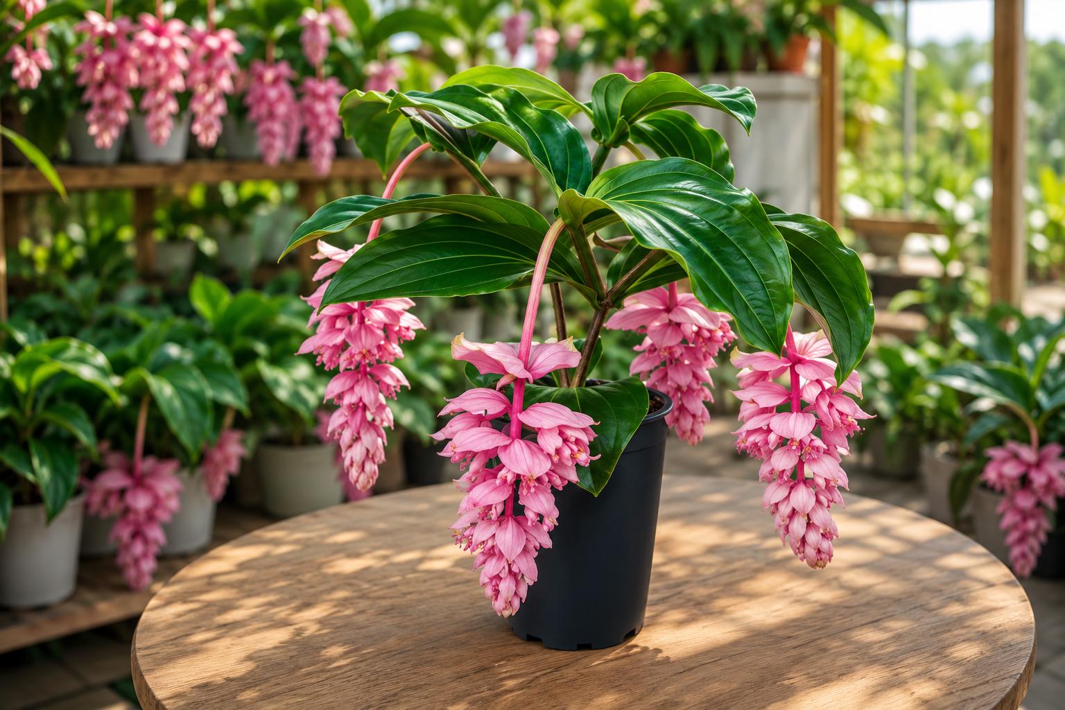 Medinilla Plant Starter - Royal ZENZ Magnifica - Live Well Rooted - Rare Indoor Tropical Plant - Medinilla magnifica