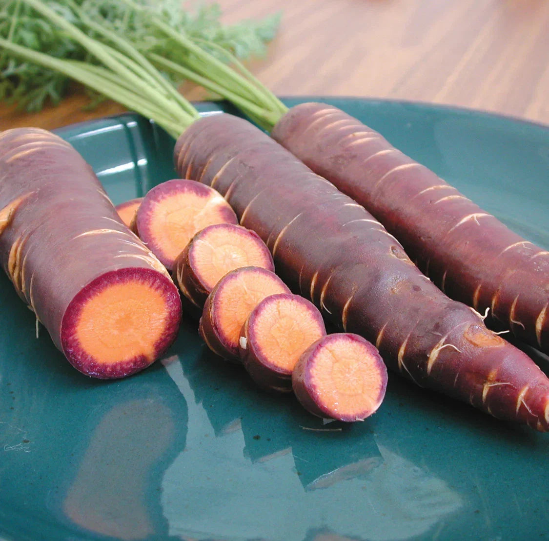 Purple Dragon Carrot Seeds - 200+ Heirloom Organic Non-GMO - Daucus carota - Unique Purple Color for Garden & Culinary Use