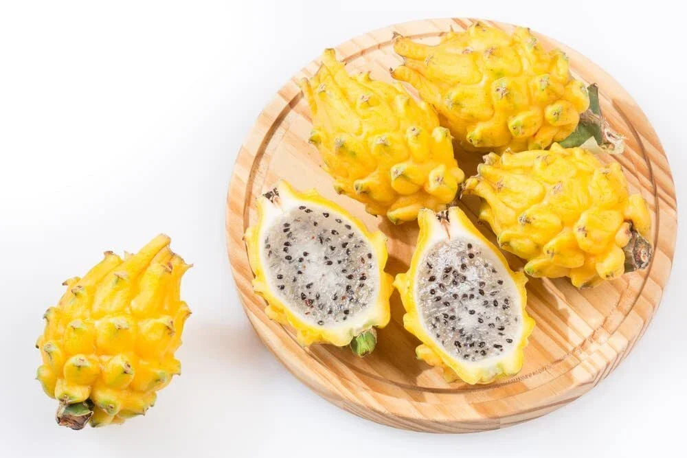 Yellow Dragon Fruit Seeds - 30 Rare Seeds for Planting - Hylocereus megalanthus - Exotic Garden Fruit - Unique Cactus Variety