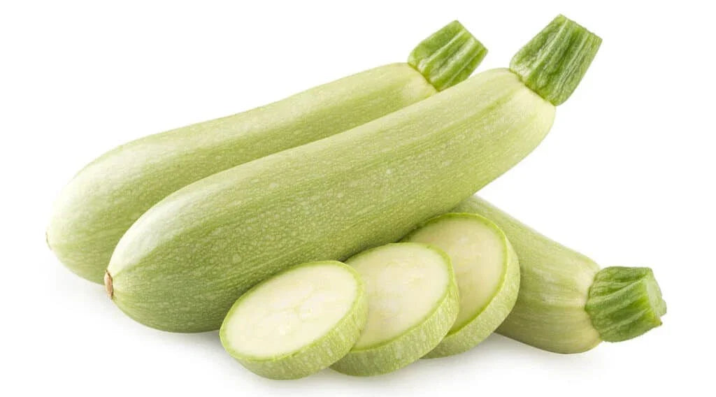 Bianco di Trieste Zucchini Seeds - 25+ Pack - Heirloom Variety - Cucurbita pepo - Non-GMO for Home Gardening & Cooking