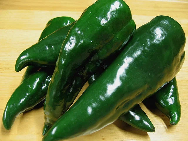Poblano Pepper Seeds - Pack of 25 - Mild Flavor - Capsicum annuum - Non-GMO for Home Gardens and Containers