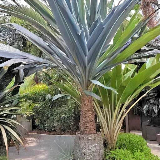 Blue Dracaena Seeds - 15 Count - Cordyline indivisa - Evergreen with Blue Hue - Ideal for Indoor/Outdoor Gardening