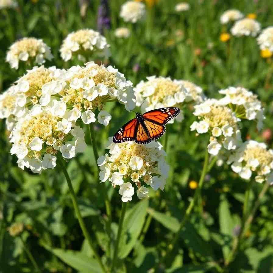 Milkweed Seeds 100 Count - Swamp White Variety - Asclepias Incarnata - Attract Monarch Butterflies - Perennial Garden Plant