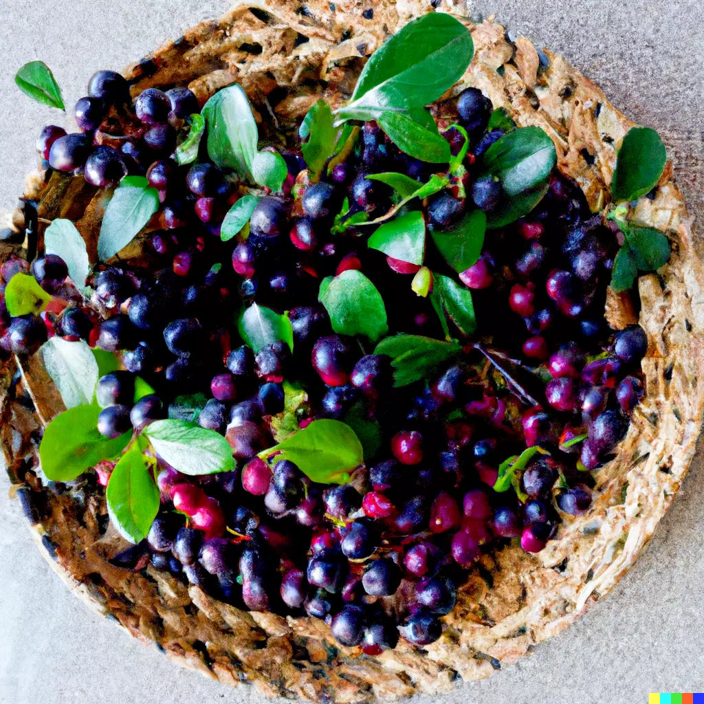 Salal Berry Seeds - 100+ Edible Fruits - Gaultheria shallon - Evergreen Shrub for Gardens - Low-Maintenance Landscaping Plant